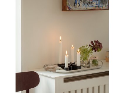 Stabkerzenhalter TWIG 23 x 18 cm, schwarz, aluminium, Eva Solo