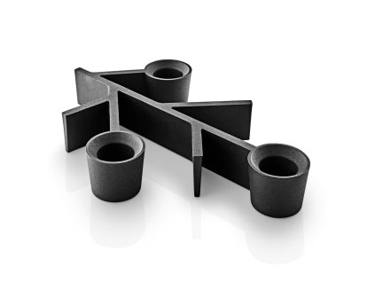 Stabkerzenhalter TWIG 20 x 14 cm, schwarz, aluminium, Eva Solo