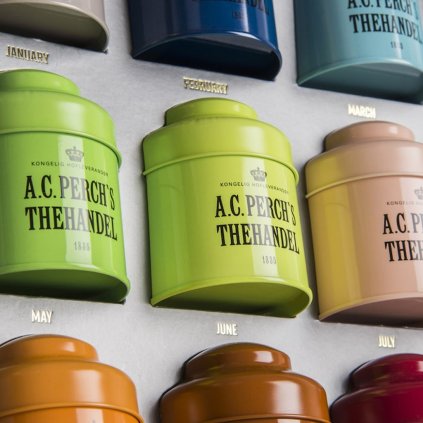 Teeservice TEA KALENDER BLUE 465 g, A.C. Perch's Thehandel