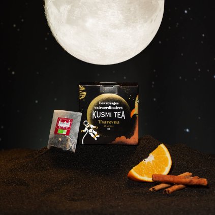 Schwarzer Tee TSAREVNA 2025, 20 Musselinbeutel, Kusmi Tea