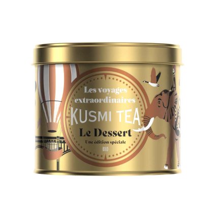 Grüner Tee LE DESSERT 2025, 90 g Dose, Kusmi Tea