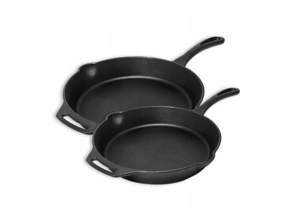 Pfannenset FP25-T & FP30-T, set à 2 st, gusseisen, Petromax