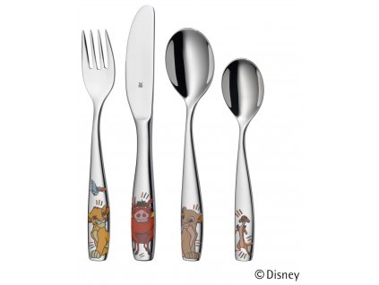 Kinderbesteckset THE LION KING DISNEY, 4-teilig, WMF