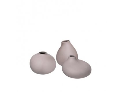 Vase NONA, 3er-Set, rosa, Blomus