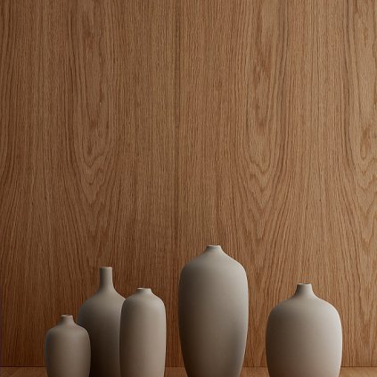 Vase CEOLA, 22 cm, grau, Blomus