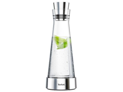 Wasserkaraffe FLOW SLIM 1 l, Edelstahl, Tefal