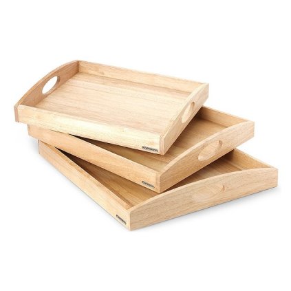 Serviertablett 44 x 35 cm, mit Griffen, Continenta