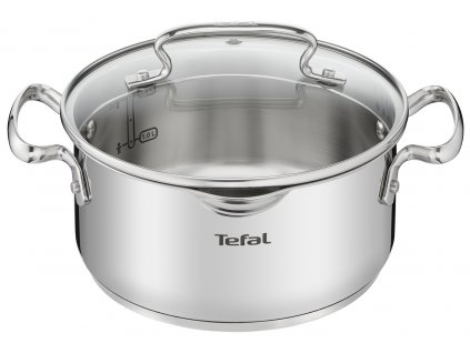 Kochtopf Kasserolle DUETTO+ G7194455 20 cm, 3 l, mit Deckel, Tefal