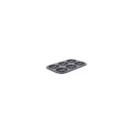 Blechform Donutform, für 6 Donuts, Stahl, de Buyer
