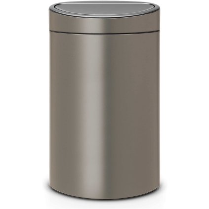 Touch Mülleimer TOUCH BIN NEW 23 + 10 l, Platin, Brabantia