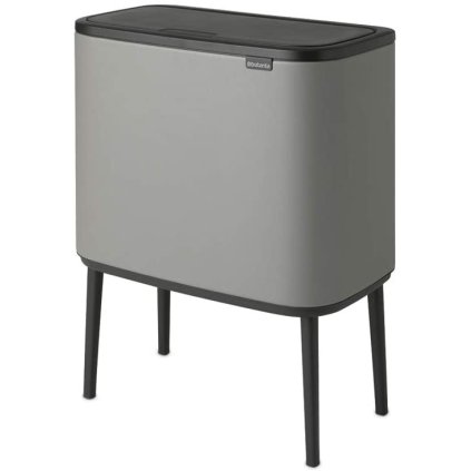 Touch Mülleimer BO TOUCH BIN 3 x 11 l, mineral grey, Brabantia