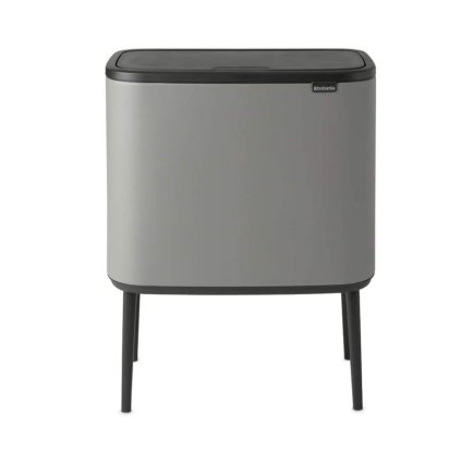 Touch Mülleimer BO TOUCH BIN 3 x 11 l, mineral grey, Brabantia