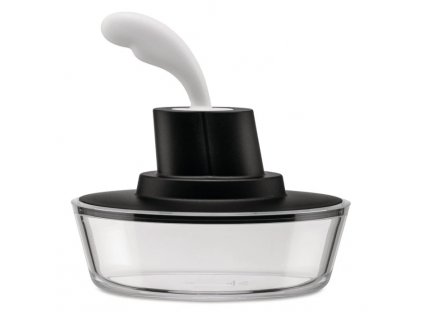 Butterdose SHIP SHAPE, schwarz, Alessi