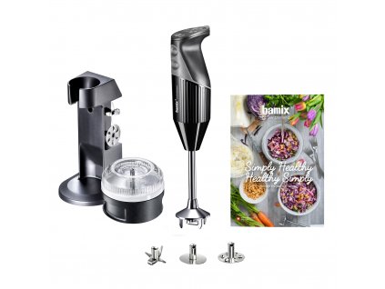 Stabmixer SIMPLY HEALTHY Typ D, 200 W, schwarz, Bamix