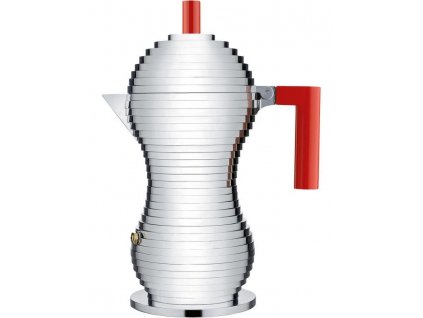 Espressomaschine PULCINA 300 ml, rot, Alessi