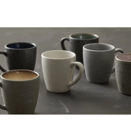 Tasse 190 ml, schwarz/grün, Bitz