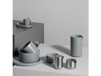 Teetasse PILAR 250 ml, hellgrau, Blomus