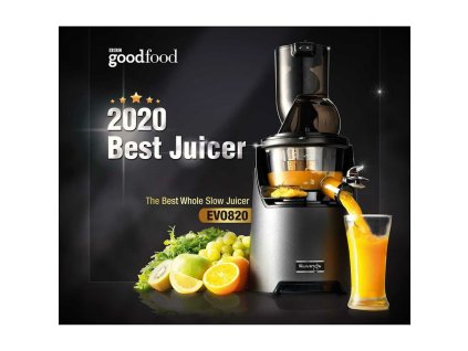Slow Juicer EVO820, grau metallic matt, Kuvings