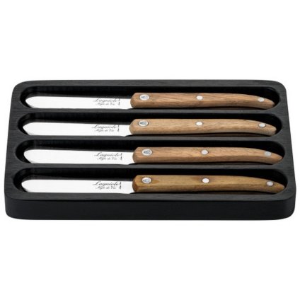 Buttermesser INNOVATION, 4er-Set, Eiche, Laguiole