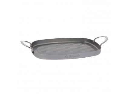 Grillpfanne MINERAL B ELEMENT 38 x 26 cm, Stahl, de Buyer