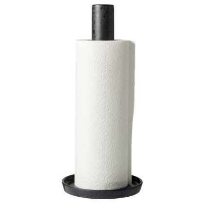 Küchenrollenhalter, schwarz, Bitz