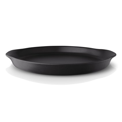 Servierteller NORDIC KITCHEN 30 cm, schwarz, Steinzeug, Eva Solo