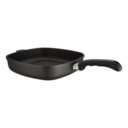 Grillpfanne TITANIUM NOWO 28 x 28 cm, für Induktion, Titanium, WOLL