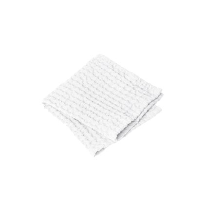 Handtuch CARO, 2er-Set, 30 x 30 cm, weiß, Blomus
