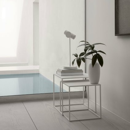 Beistelltisch FERA, 2er-Set, weiß, Blomus