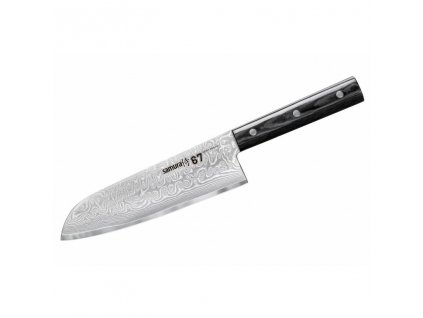 Santoku Messer DAMASCUS 67 17,5 cm, Samura