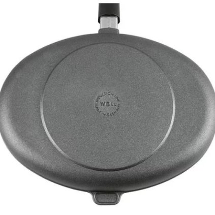 Fischpfanne TITANIUM NOWO 38 x 28 cm, für Induktion, abnehmbarer Griff, WOLL