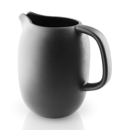 Wasserkrug NORDIC KITCHEN 1 l, schwarz, Steinzeug, Eva Solo