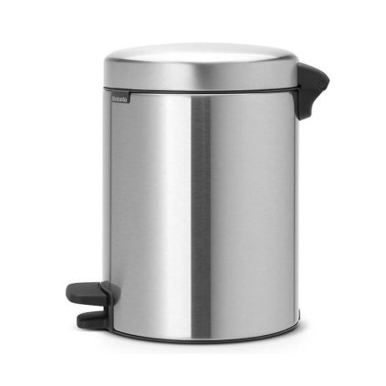 Treteimer NEWICON 5 l, Fingerprint Proof, Stahl matt, Brabantia