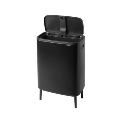 Touch Mülleimer BO HI 60 l, schwarz, Brabantia