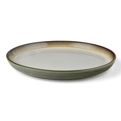 Dessertteller 21 cm, grau/creme, Bitz