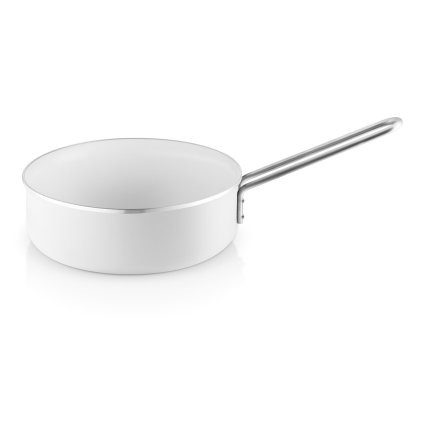 Sauteuse WHITE LINE 24 cm, antihaftbeschichtet, weiß, Eva Solo