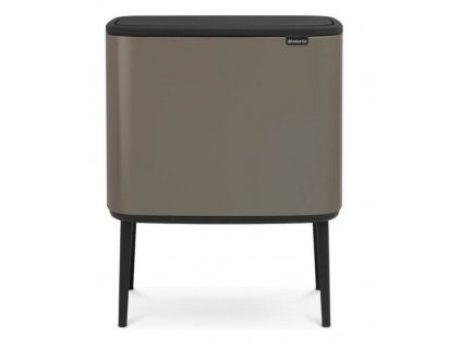 Touch Mülleimer BO, 36 l, Platin, Brabantia