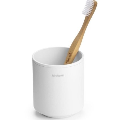 Zahnputzbecher MINDSET, Mineral White, Brabantia