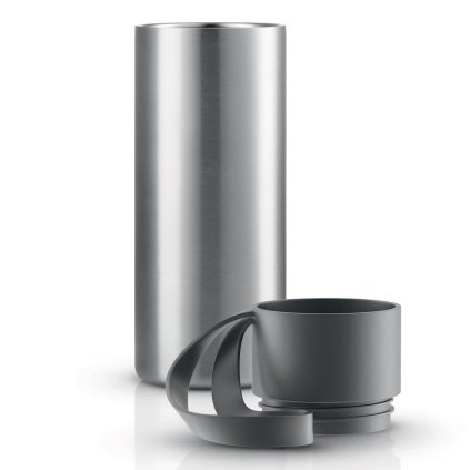 Reisebecher TO GO, 350 ml, grau, Edelstahl, Eva Solo