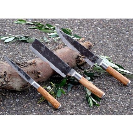 Messerset OLIVE, 3er-Set, Forged