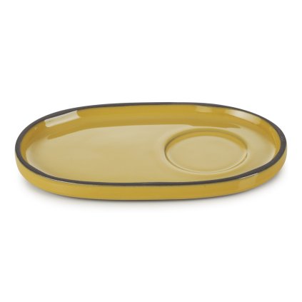 Untertasse für Tasse CARACTERE, Curry, REVOL