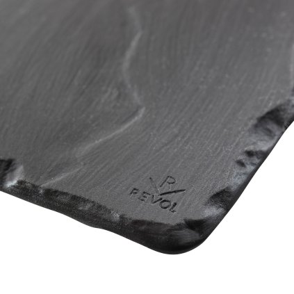 Servierteller BASALT 25 x 12 cm, Slate-Effect, Keramik, REVOL