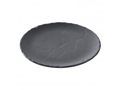 Speiseteller BASALT 26 cm, Slate-Effect, Keramik, REVOL