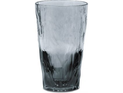 Trinkglas SUPERGLASS CLUB NO.6 Koziol 300 ml, unzerbrechlich, transparent, grau