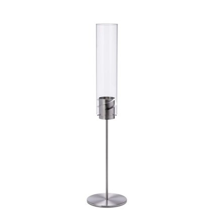 Fuß für Gartenfackel SPIN 120, Silber, Höfats