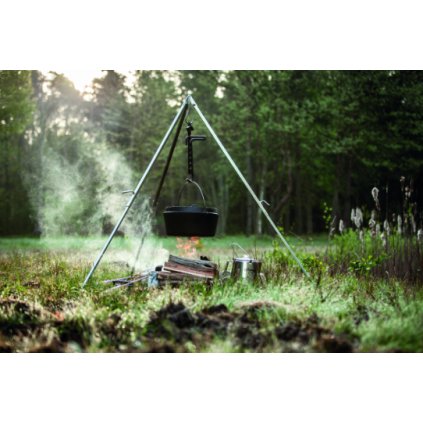 Outdoor Feuertopf FT9 9 l, mit Füßen, Gusseisen, Petromax