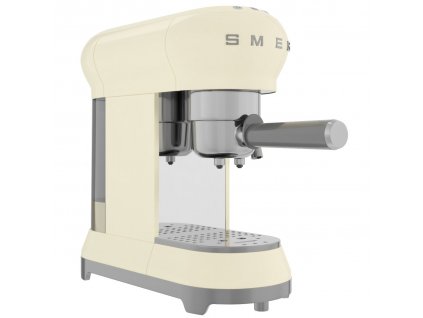 Espressomaschine mit Siebträger ECF01CREU, Creme, Smeg