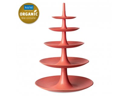 Etagere BABELL GROß 53 cm, Coral, Koziol