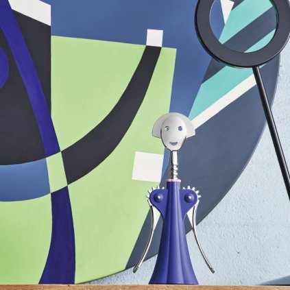 Flügelkorkenzieher ANNA G., dunkelblau, Alessi