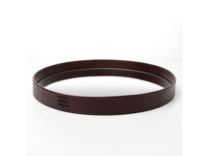 Serviertablett MIRRORED 38 cm, braun, Litton